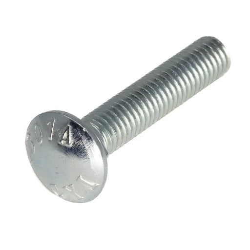 Picture of a Zinc Plated Carriage Bolt Grade A