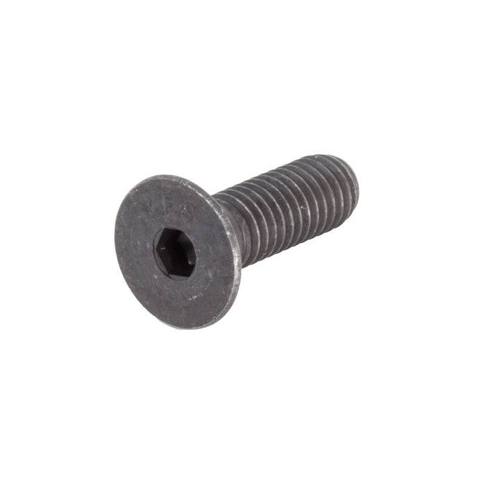 Picture of a Black Oxide Metric 10.9 Flat Head Socket Cap Screw