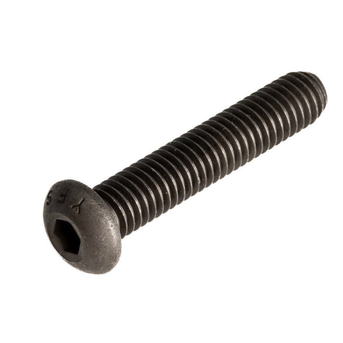 Picture of a Black Oxide Button Head Socket Cap Screw