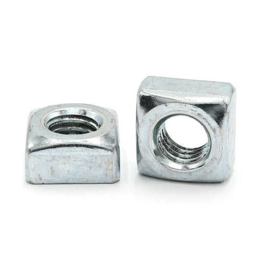 Picture of a Zinc Plated Square Nuts Grade 2