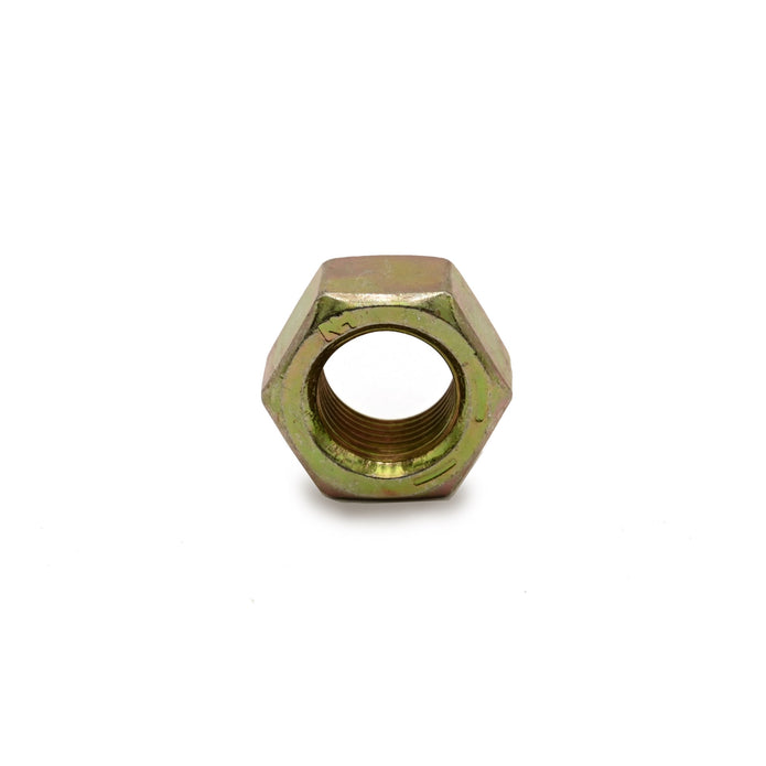 Picture of a Metric Class 10 Yellow Zinc Finished Hex Nut