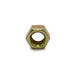 Picture of a Metric Class 10 Yellow Zinc Finished Hex Nut