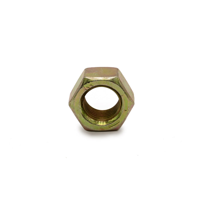 Picture of a Grade 8 Yellow Zinc Finished Hex Nut