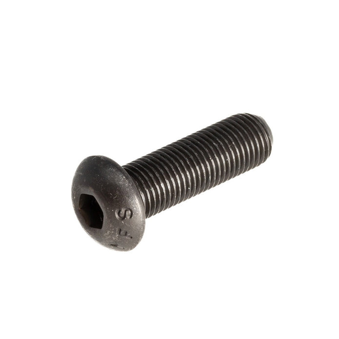 Picture of a Black Oxide Button Head Socket Cap Screw