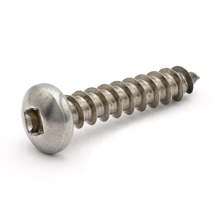 18 8 Stainless Steel Pan Head Square Drive Self Tapping Screw — The ...