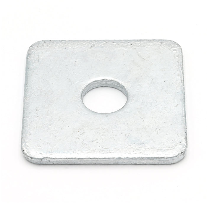 Picture of a Hot Dipped Galvanized Square Plate Washers