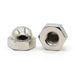 Picture of a Nickel Plated Acorn Cap Nut